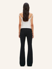 Hyperbole contrast Top - White & Sand