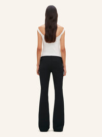 Hyperbole 90's rib Top - Heritage White