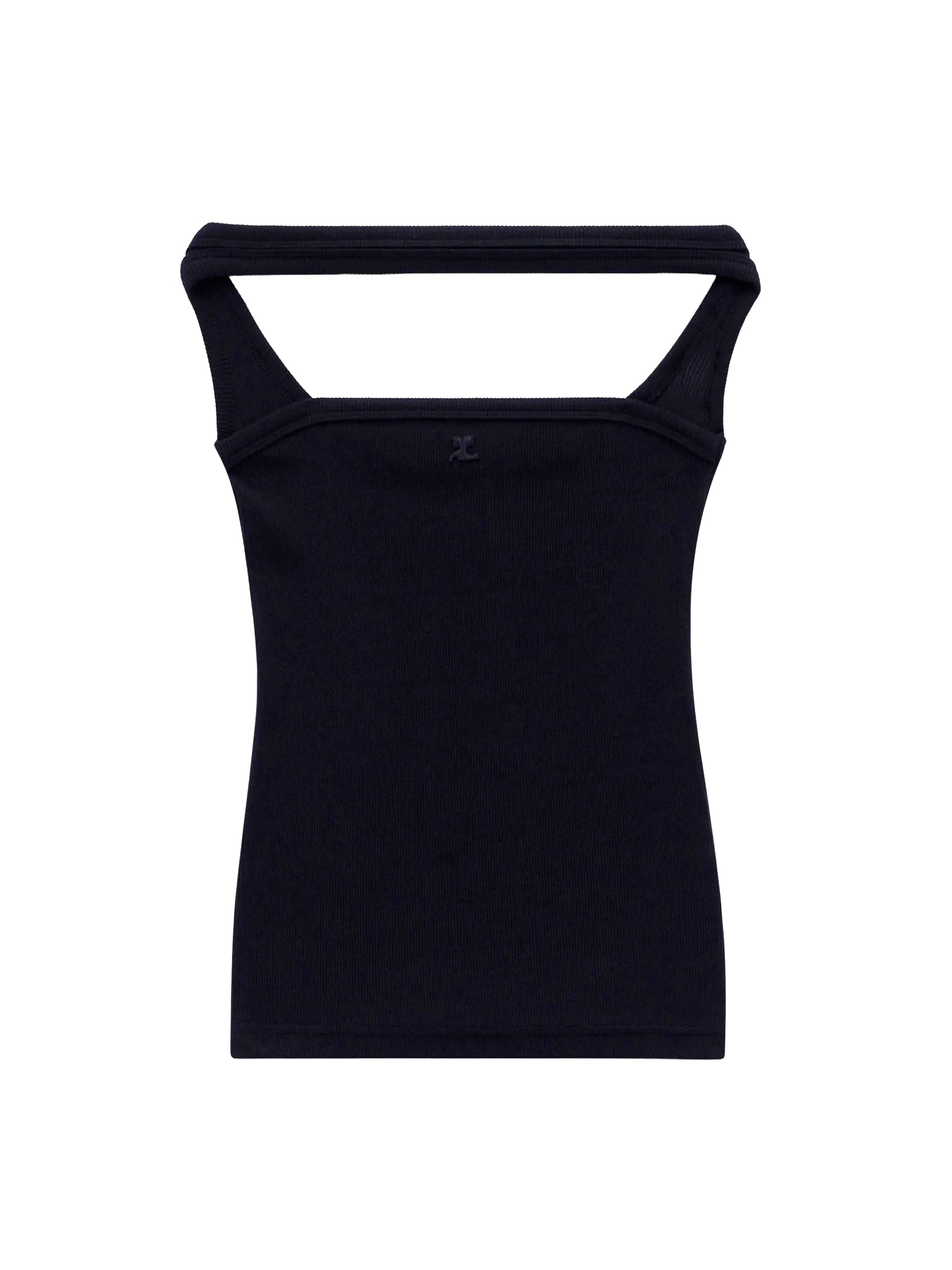 Hyperbole 90's rib Top - Black