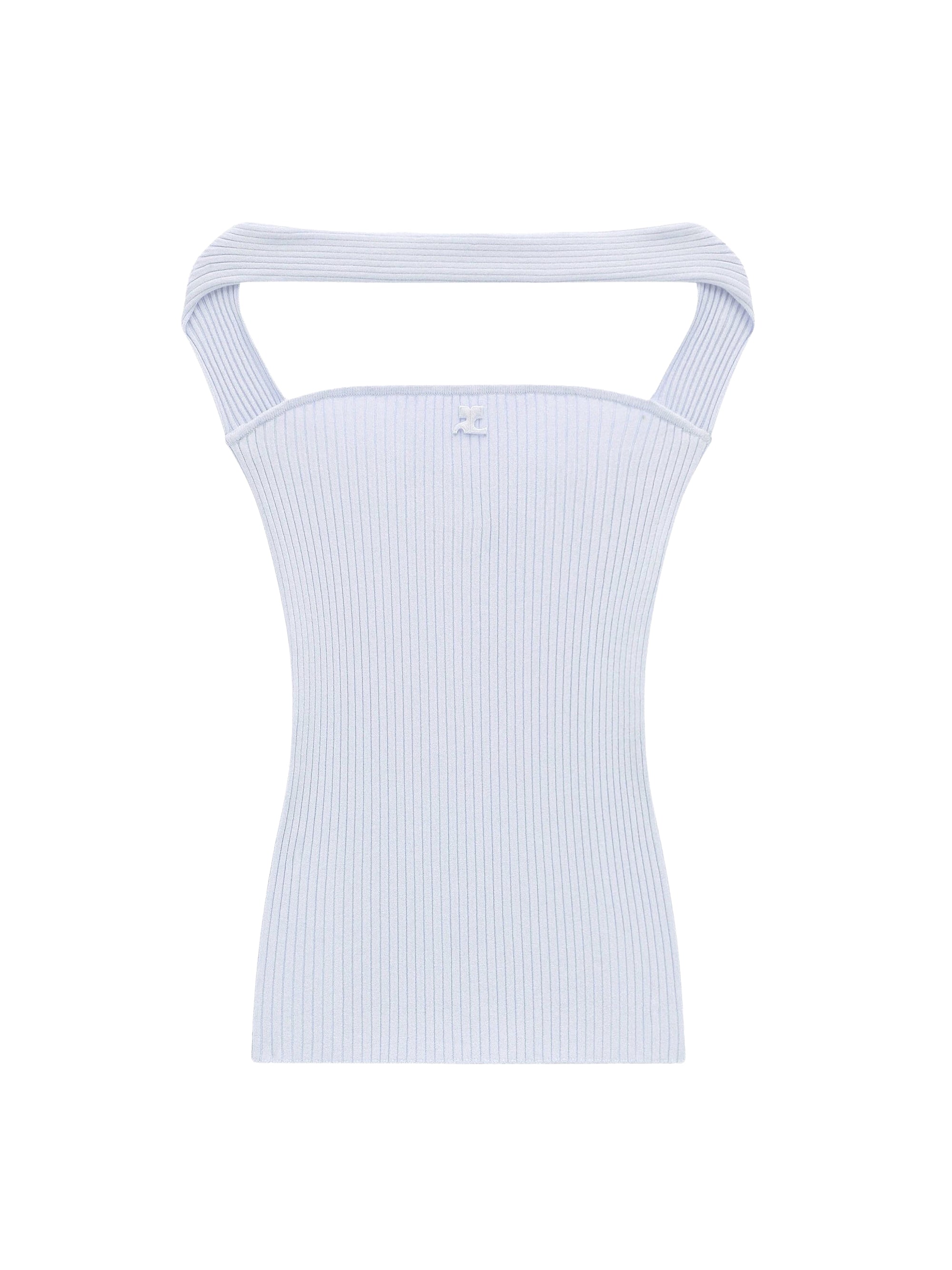 Hyperbole rib knit Top - Ether