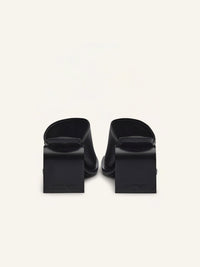 Stream leather Mules - Black