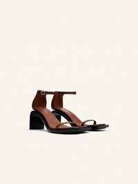 Stream leather Sandals - Brown