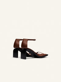 Stream leather Sandals - Brown