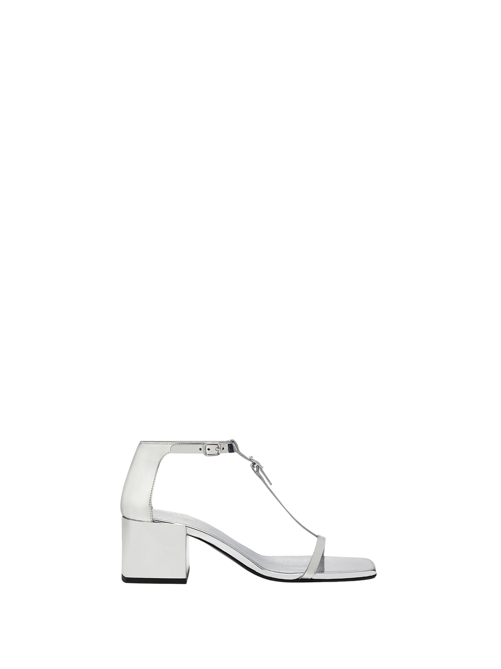 Mirror effect Sandals - Silver