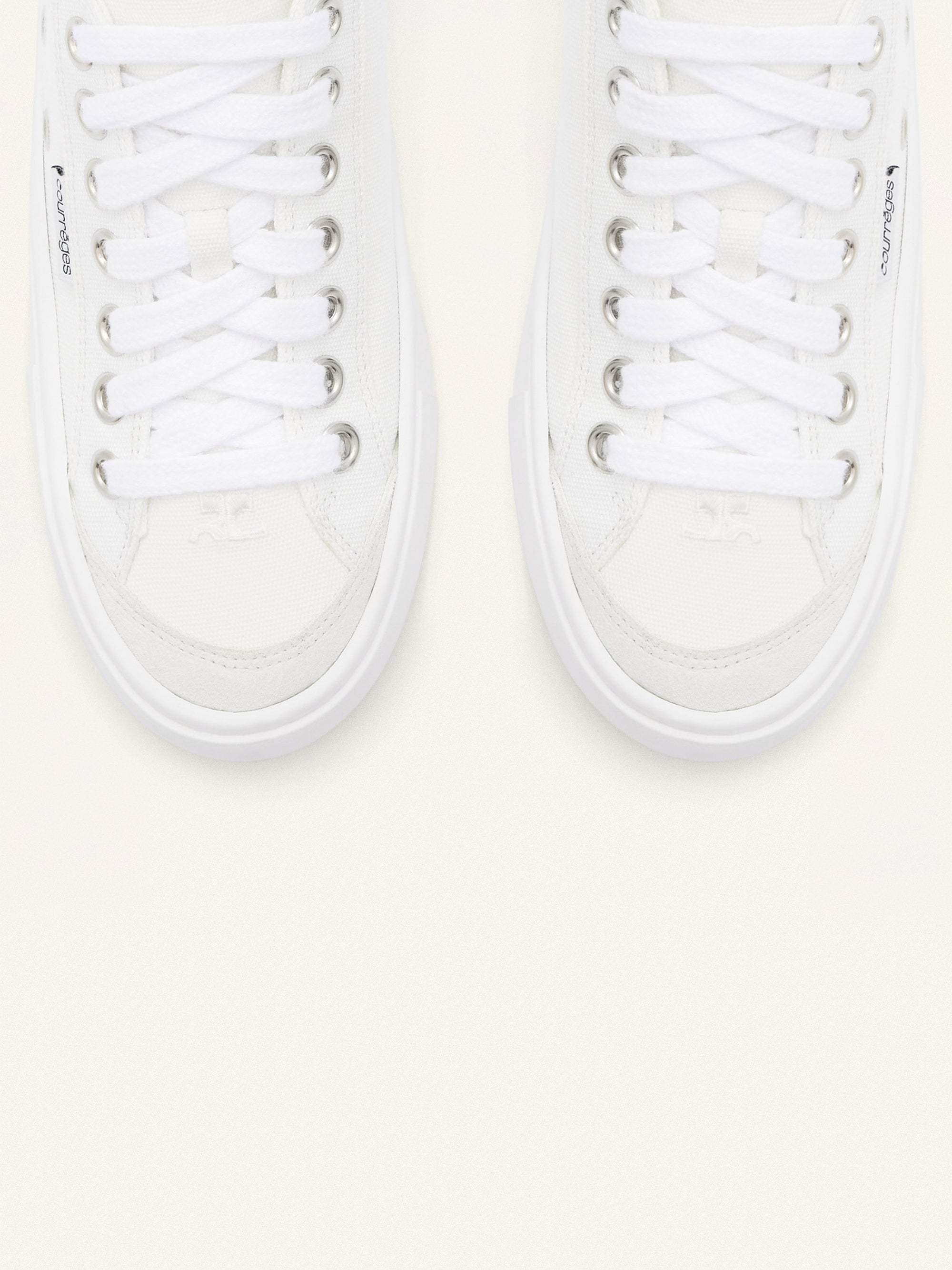 Canvas 01 cotton low Sneakers - Heritage White