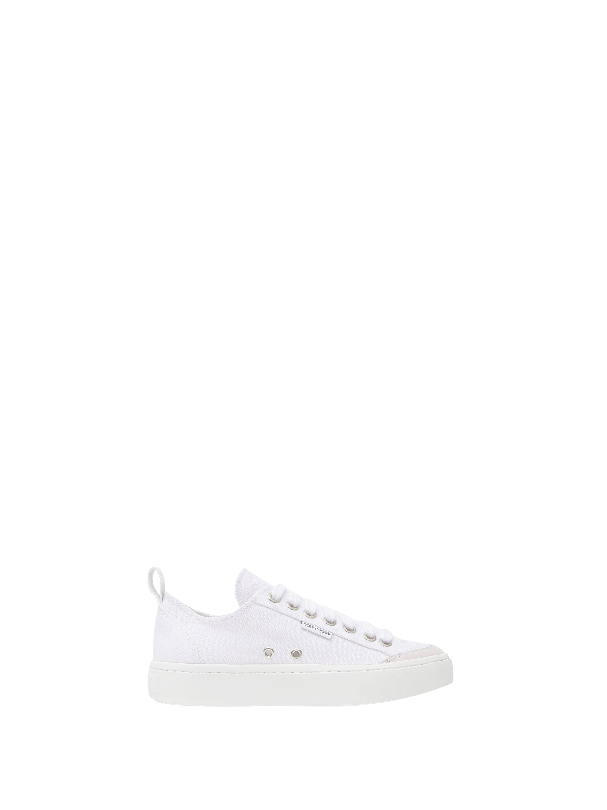 Canvas 01 cotton low Sneakers - Heritage White