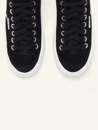 Canvas 01 cotton low Sneakers - Black