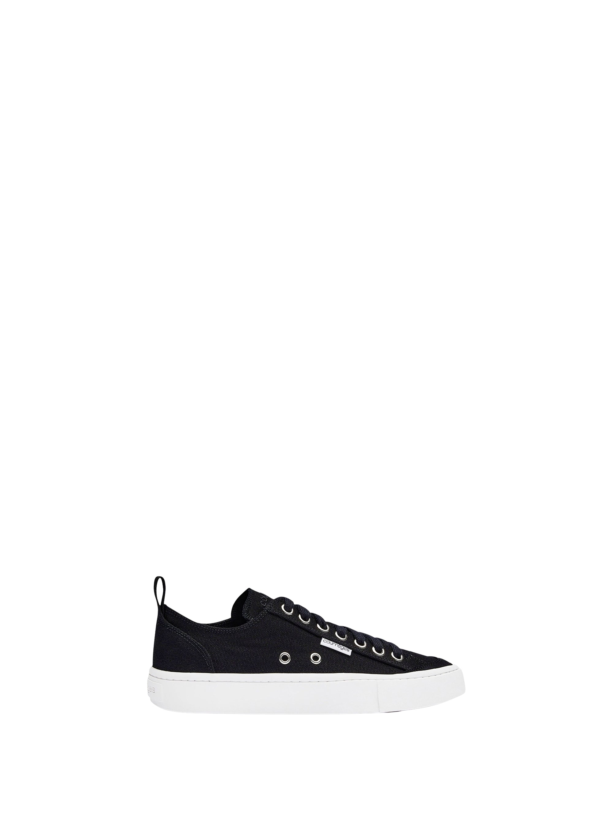 Canvas 01 cotton low Sneakers - Black