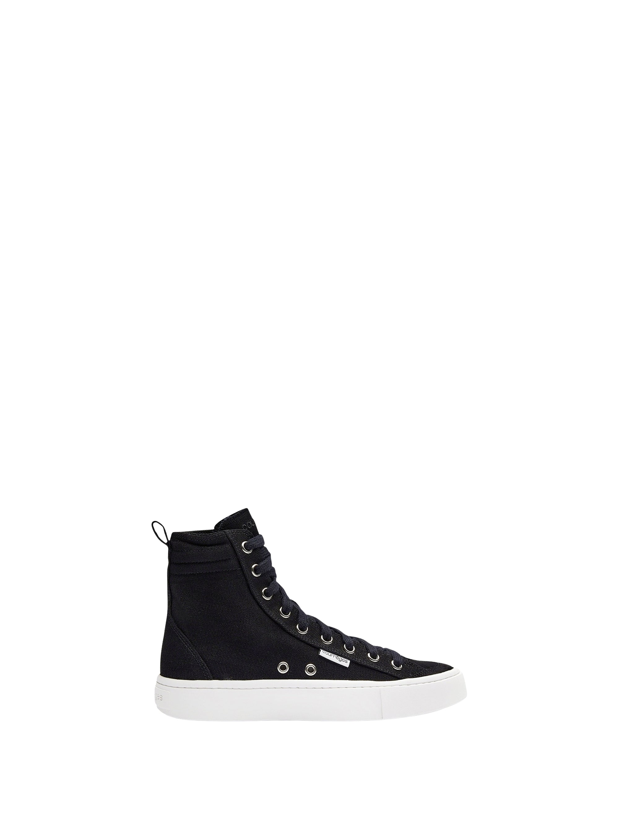 Canvas 01 cotton mid Sneakers - Black