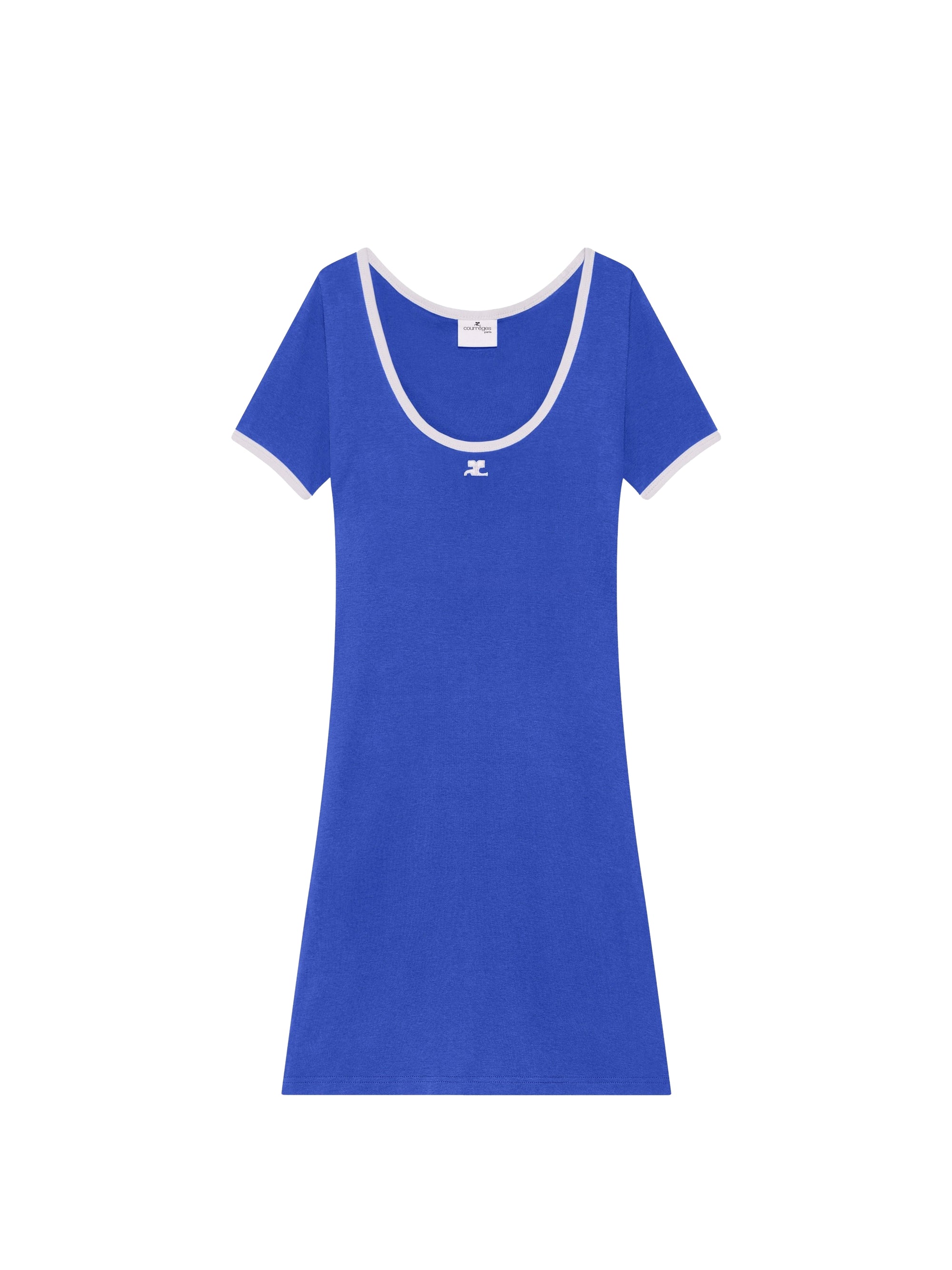 Holistic contrast mini Dress - Saphir & Pearl