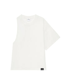 Scuba one-sleeve T-Shirt - Heritage White
