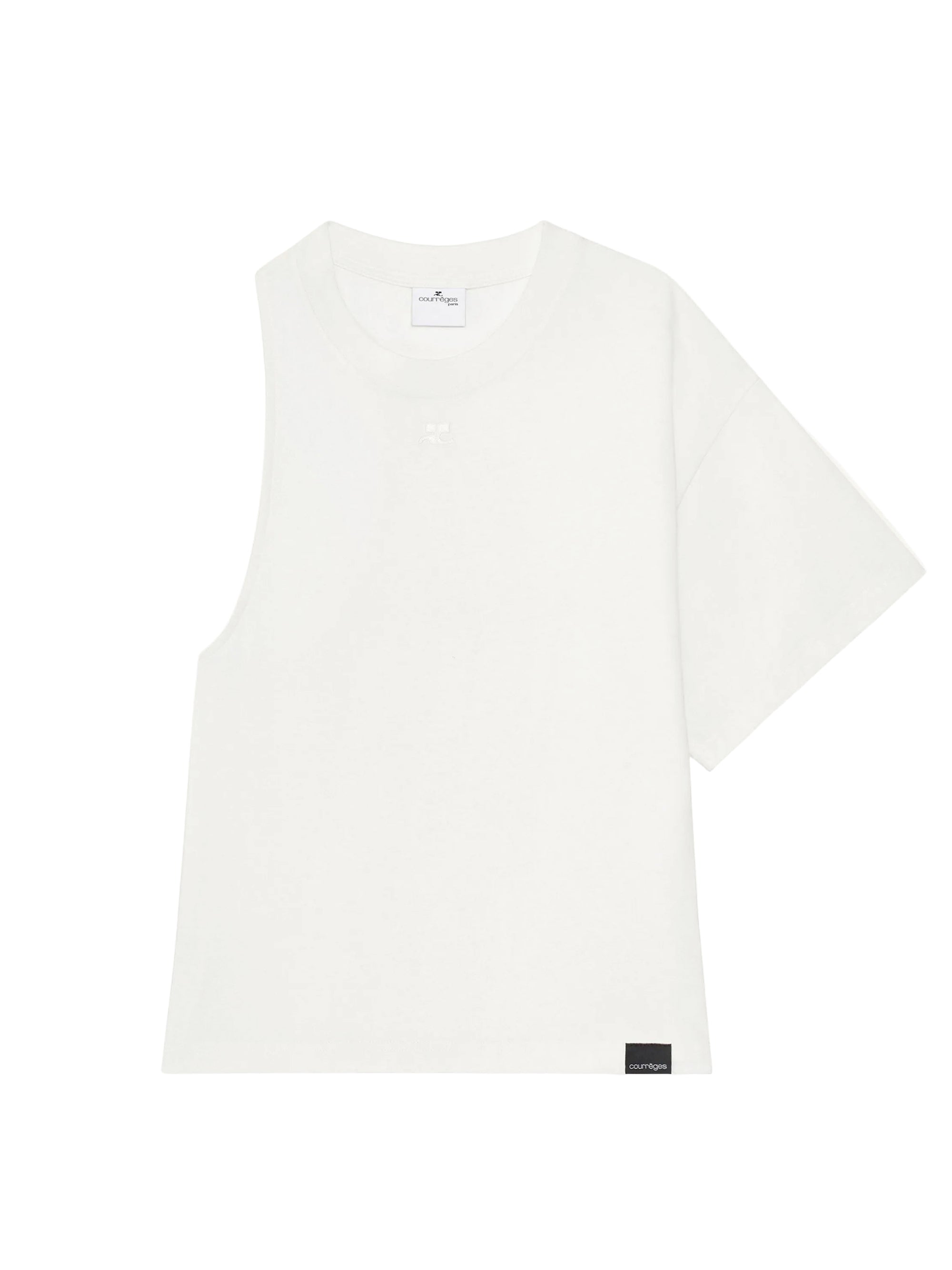 Scuba one-sleeve T-Shirt - Heritage White