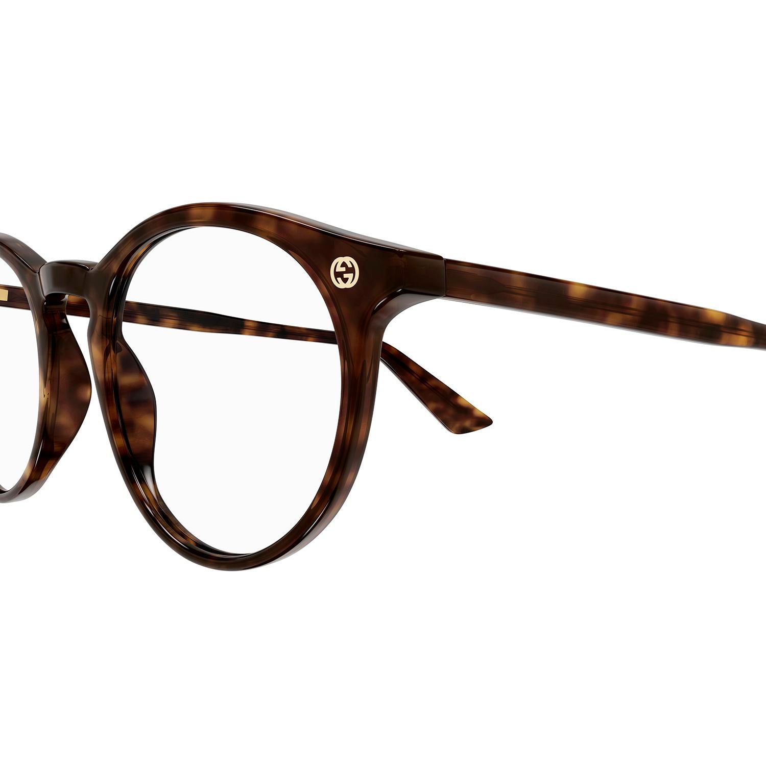 GG0121O Havana recycled acetate Optical Frames - Shiny Havana