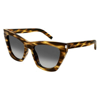 SL 214 KATE Havana recycled acetate Sunglasses - Shiny Havana
