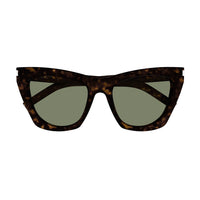 SL 214 KATE Havana recycled acetate Sunglasses - Shiny Havana