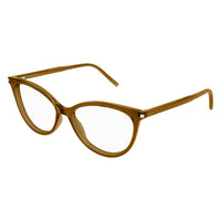SL 261 Brown recycled acetate Optical Frames - Shiny Transparent Brown