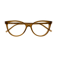 SL 261 Brown recycled acetate Optical Frames - Shiny Transparent Brown
