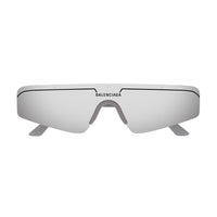 BB0003S Grey recycled acetate Sunglasses - Shiny Solid Grey