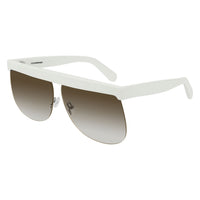 CL1901 White acetate Sunglasses - Shiny Solid White