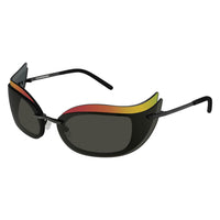 CL1903 Grey metal Sunglasses - Shiny Gun Metal