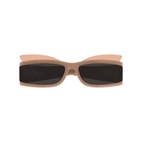 CL1905 Nude acetate Sunglasses - Shiny Opal Pink Nude