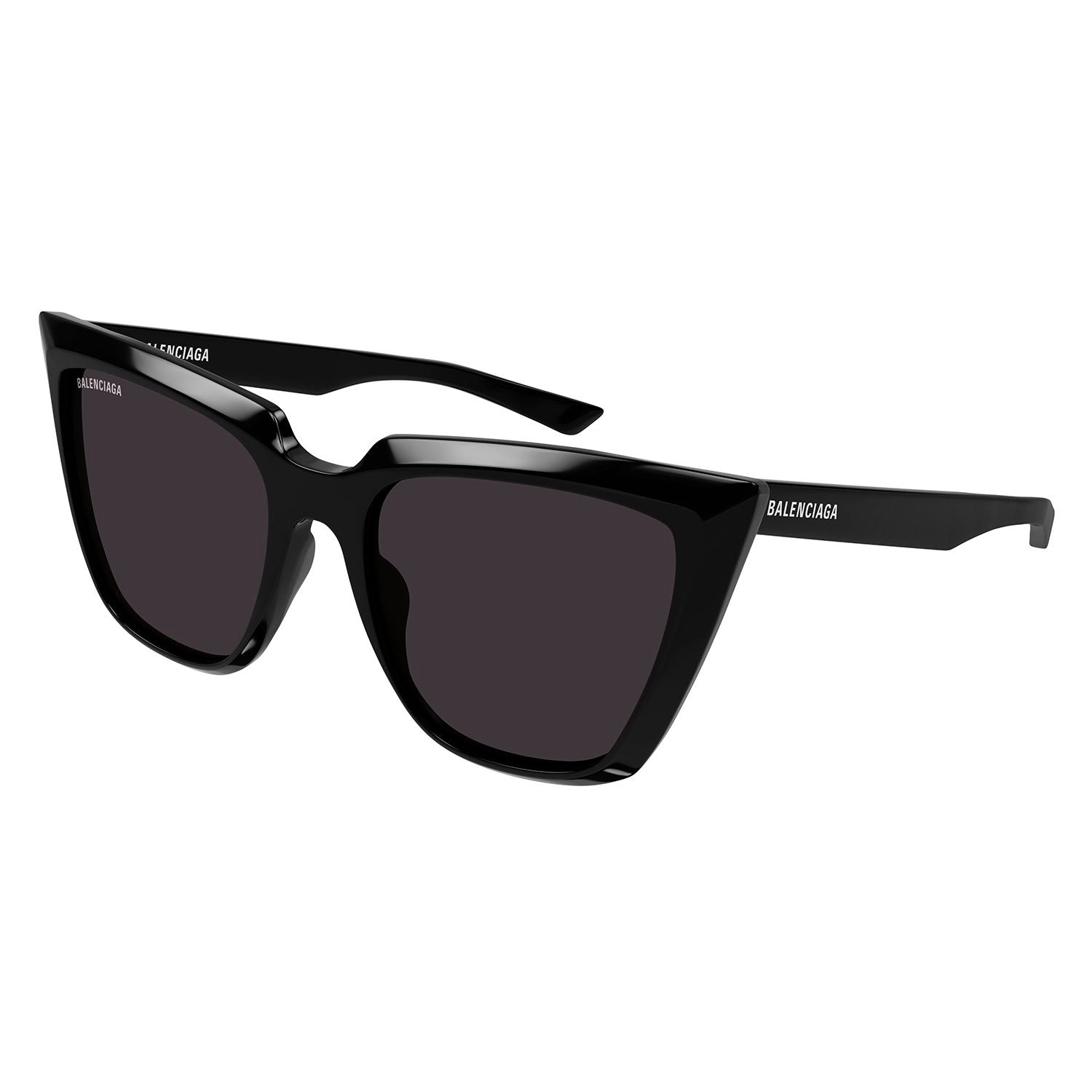 BB0046S Black recycled acetate Sunglasses - Shiny Black