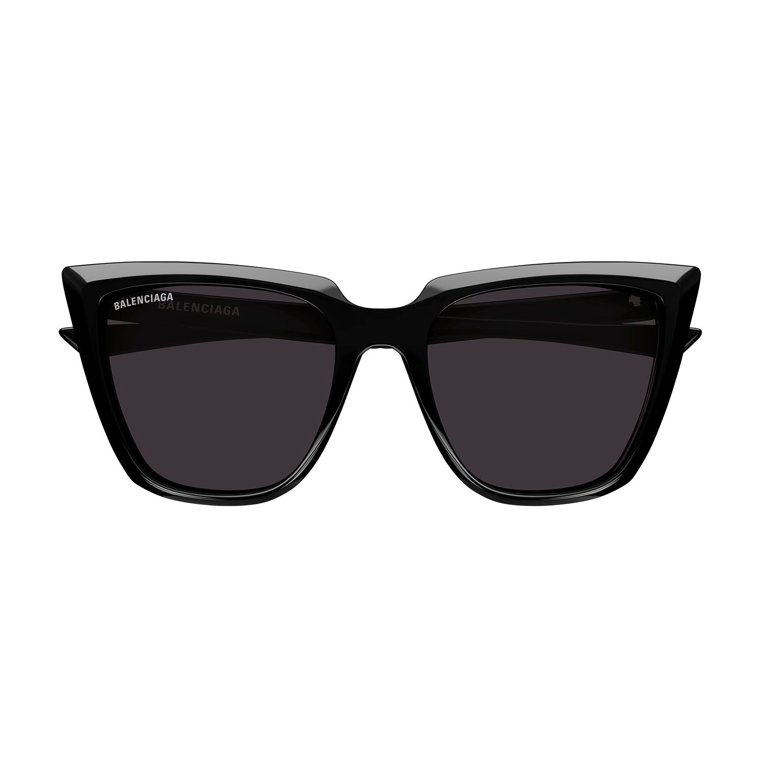 BB0046S Black recycled acetate Sunglasses - Shiny Black