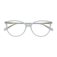 GG0550O Grey recycled acetate Optical Frames - Shiny Light Milky & Light Grey