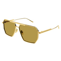 BV1012S Gold metal Sunglasses - Shiny Gold
