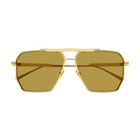 BV1012S Gold metal Sunglasses - Shiny Gold