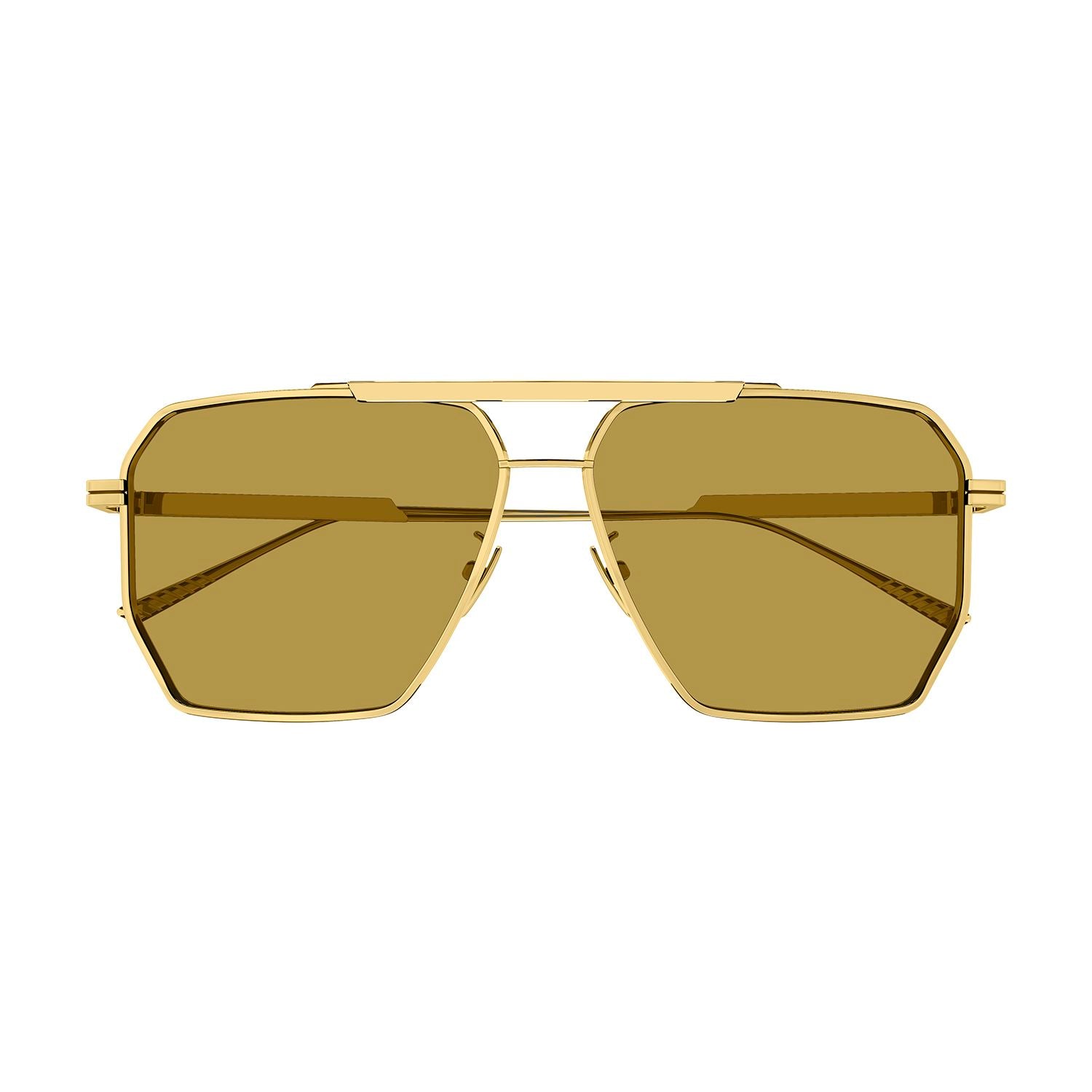 BV1012S Gold metal Sunglasses - Shiny Gold