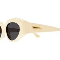 BV1031S Yellow acetate Sunglasses - Shiny Yellow