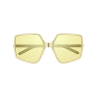 CL2006 Gold metal Sunglasses - Semimatte Light Gold