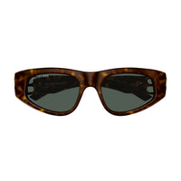 BB0095S Havana recycled acetate Sunglasses - Shiny Havana