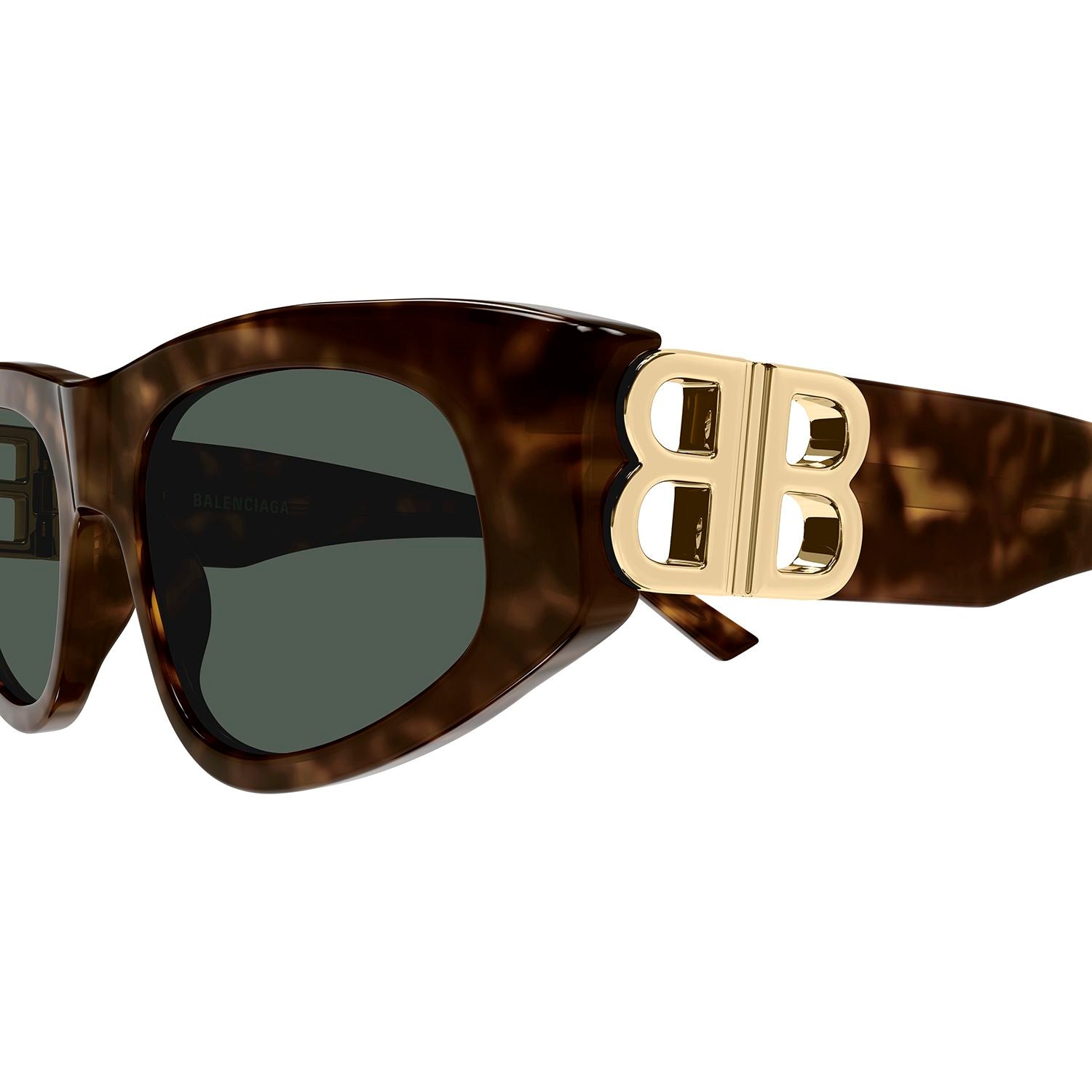 BB0095S Havana recycled acetate Sunglasses - Shiny Havana