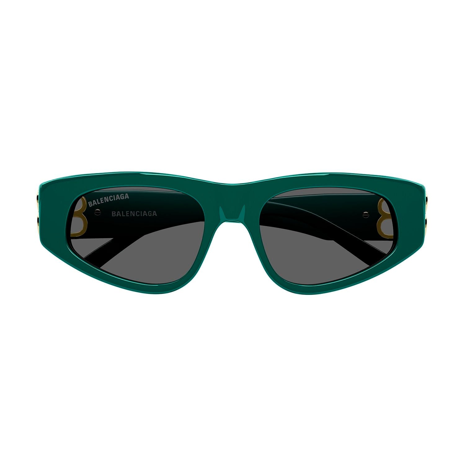 BB0095S Green acetate Sunglasses - Shiny Green