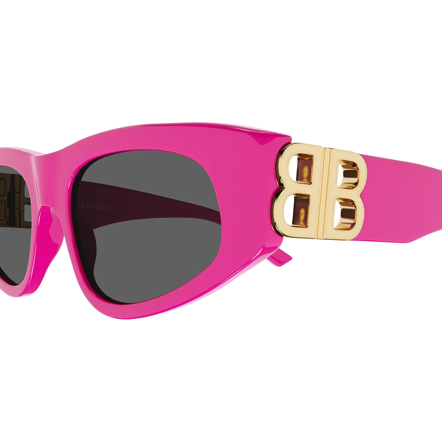 BB0095S Pink acetate Sunglasses - Shiny Pink