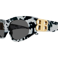 BB0095S Havana recycled acetate Sunglasses - Shiny Havana