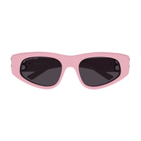 BB0095S Pink recycled acetate Sunglasses - Shiny Solid Pink
