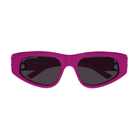BB0095S Fuchsia recycled acetate Sunglasses - Shiny Solid Fuchsia