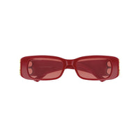 BB0096S Red recycled acetate Sunglasses - Shiny Red