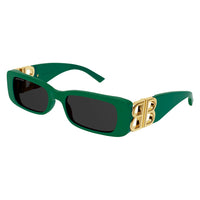 BB0096S Green acetate Sunglasses - Shiny Green