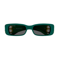 BB0096S Green acetate Sunglasses - Shiny Green