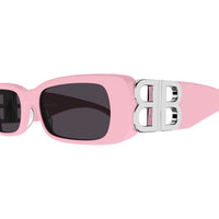 BB0096S Pink recycled acetate Sunglasses - Shiny Pink