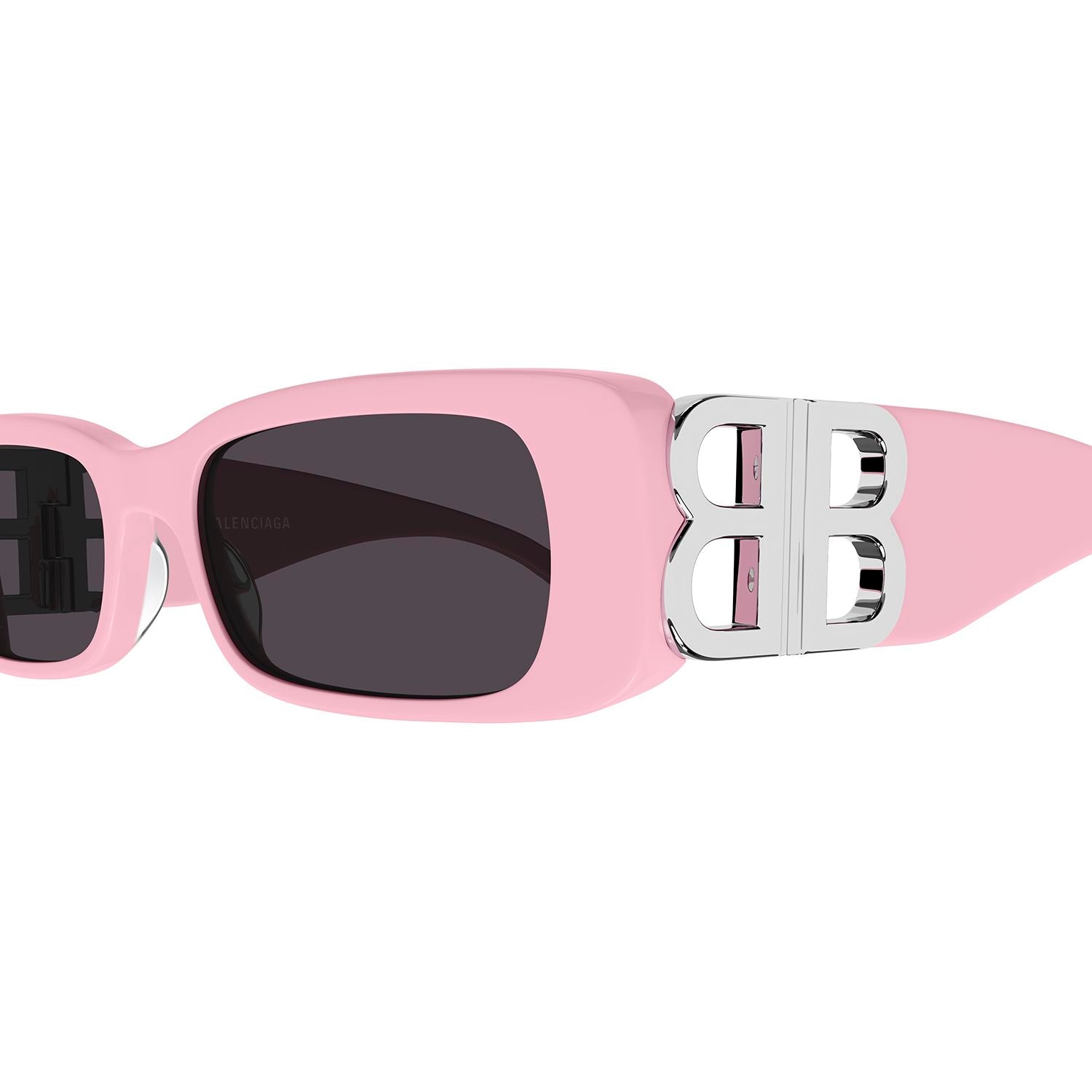 BB0096S Pink recycled acetate Sunglasses - Shiny Pink