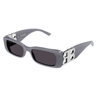 BB0096S Grey recycled acetate Sunglasses - Shiny Grey