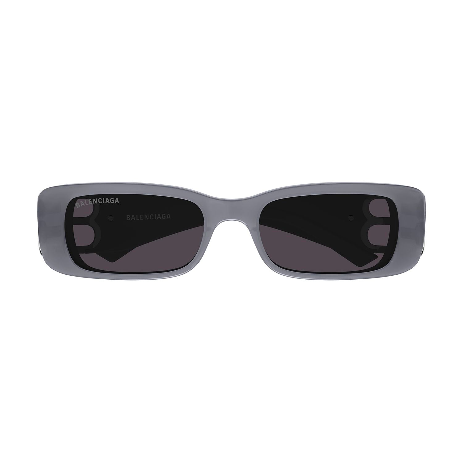 BB0096S Grey recycled acetate Sunglasses - Shiny Grey