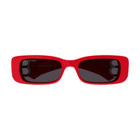 BB0096S Red recycled acetate Sunglasses - Shiny Red