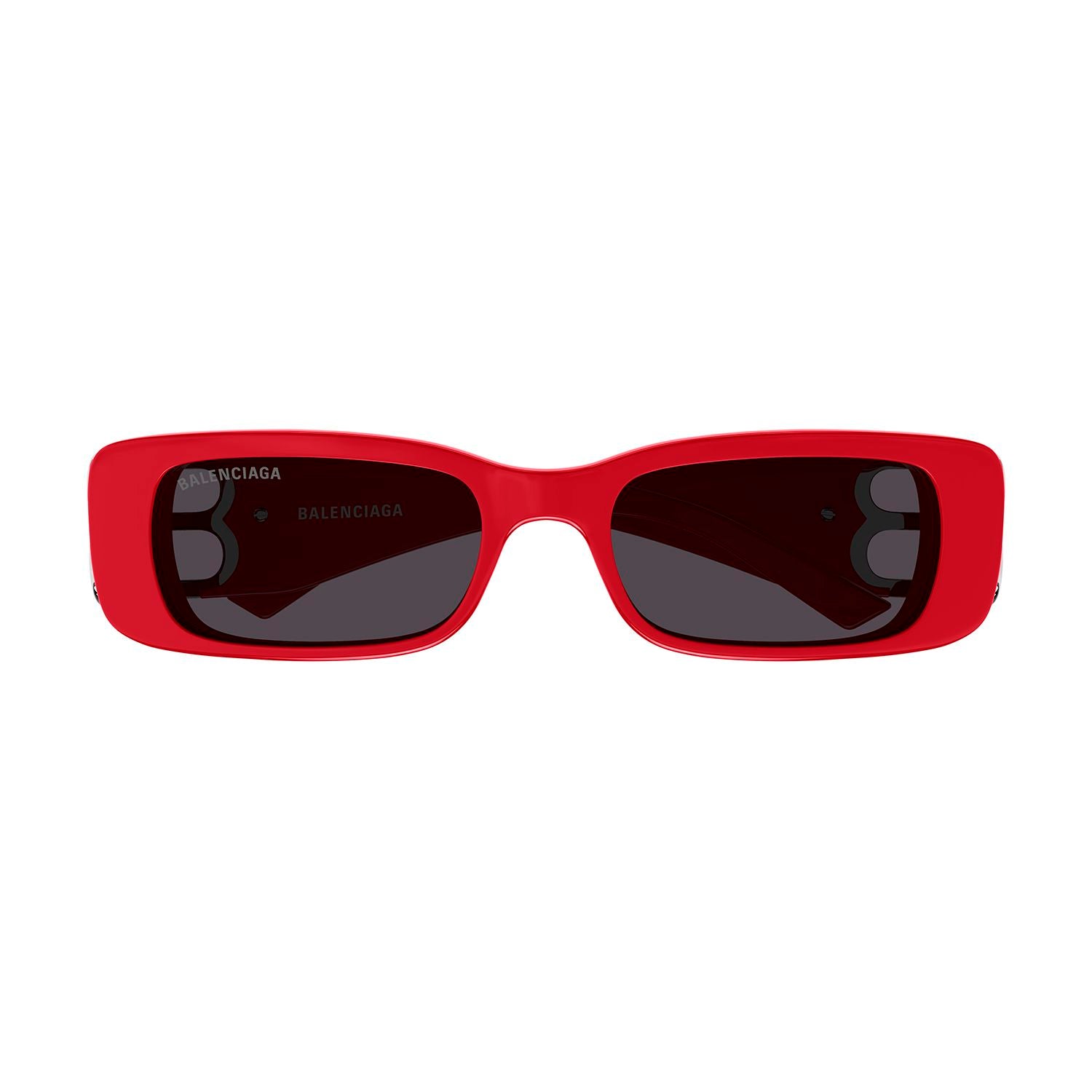 BB0096S Red recycled acetate Sunglasses - Shiny Red