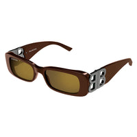 BB0096S Brown recycled acetate Sunglasses - Shiny Brown